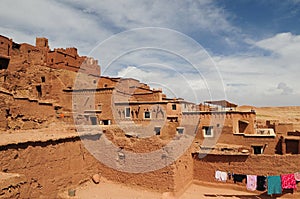 Traditional berber kasbah - Ait Benhaddou