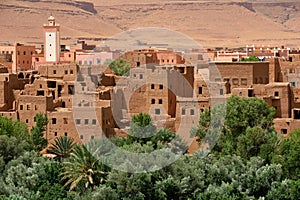 Traditional berber village photo