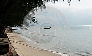 .traditional boat fishing in southeast asia