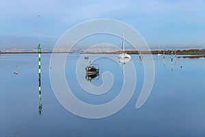 traditional boat in Seixal