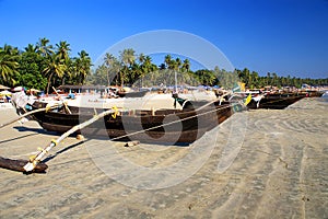 Traditional boats of Goa
