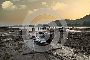 Traditional boats. Koh Lanta - Thailand