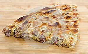Traditional bosnian burek