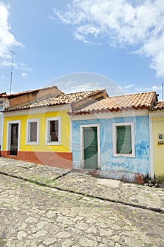 Traditional Brazilian Portuguese Colonial Architecture Nordeste Brazil