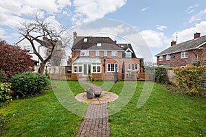 Traditional brick built extended detached house