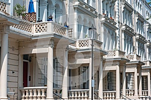 Traditional british detached houses