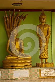 Traditional Buddha statues in Nabo Noi