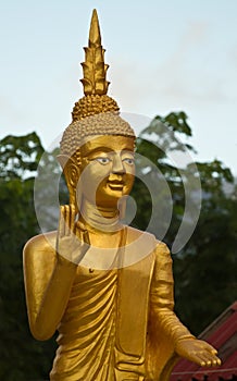 Traditional Buddha statues in Nabo Noi