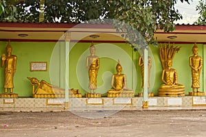 Traditional Buddha statues in Nabo Noi