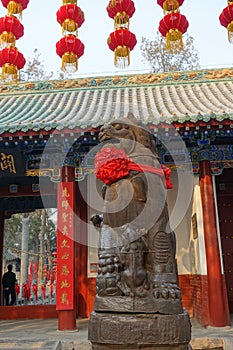 Traditional building at Guan Yu Temple