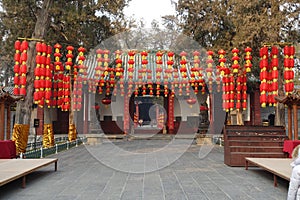 Traditional building at Guan Yu Temple