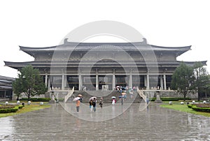 Traditional building of shannxi museum