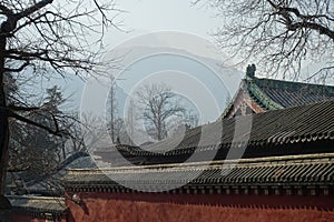 Traditional building at Shaolin Temple