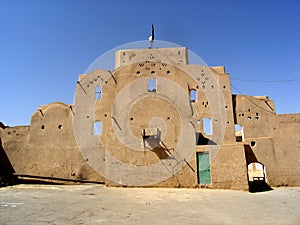 Traditional building in Yazd