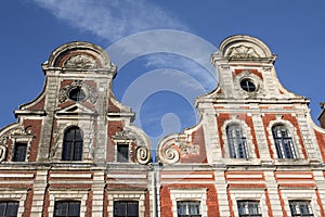 Traditional buildings in Arras, France