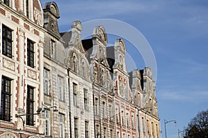 Traditional buildings in Arras, France