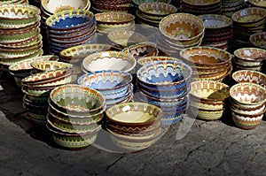 Traditional bulgarian pottery