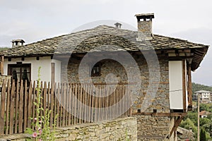 Traditional Bulgarian village house