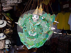 Traditional Cambodian puppet, Siem Reap, Cambodia