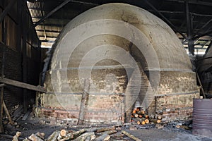 Traditional Charcoal factory, Sepetang, Malaysia