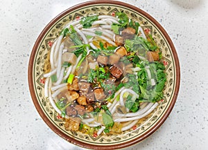 The Traditional Chinaese beef noodles