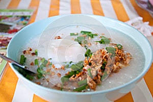 The traditional Chinese breakfast