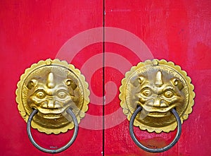 Traditional Chinese doors