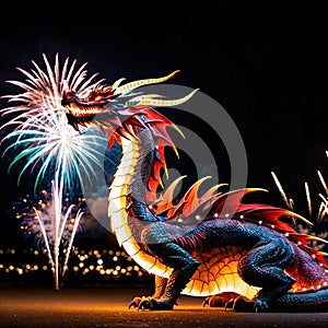 Traditional Chinese firecrackers, explosive decorations to celebrate festive new year