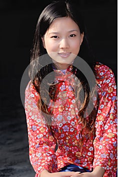 Traditional Chinese girl