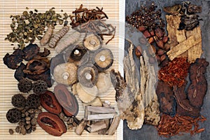 Traditional Chinese Herbal Medicine photo