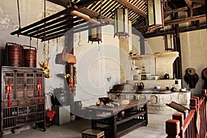 Traditional Chinese kitchen