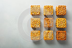 Traditional Chinese mooncakes