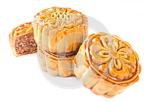 Traditional Chinese mooncakes