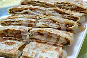 Traditional Chinese Pasta - Meat Pie.
