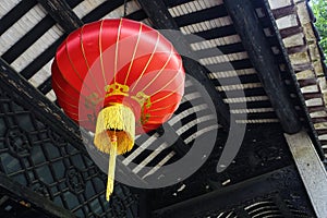 Chinese red lantern China