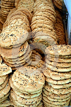 Traditional Chinese sesame biscuit