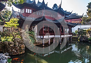 Traditional Chinese style garden