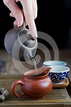 Traditional chinese tea ceremony