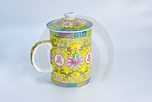 Tradicional chino té taza 