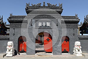 Traditional Chinese temple