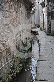 A traditional Chinese village Hongcun