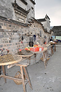 A traditional Chinese village Hongcun