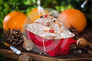 Traditional Christmas cake