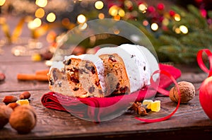 Traditional Christmas Stollen