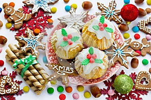 Traditional Christmas sweets and treats