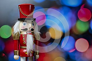 Traditional Christmas Wooden Nutcracker photo