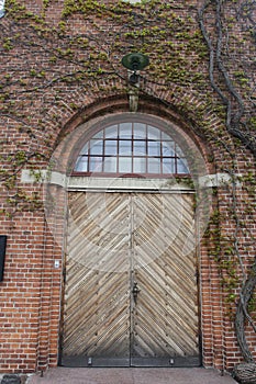 Door of the HillerÃÂ¸d church photo