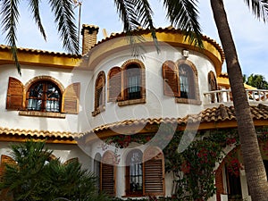 Traditional Spanish style house real estate Spain