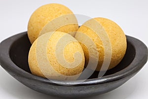 Traditional Colombian buÃÂ±uelos isolated photo