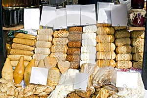 Traditional cottage cheese.